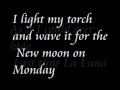 Duran Duran New Moon On Monday Lyrics