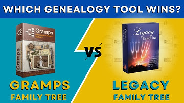 Gramps vs. Legacy Family Tree — Which Free Genealogy Software Should You Use in 2025?