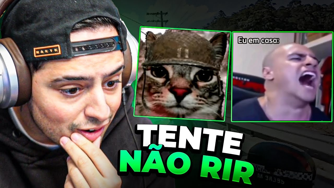 CORINGA REAGINDO AO TENTE NÃO RIR KKKKKKKK