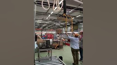 CE mark overhead crane vacuum lifting device tube lifter for lifting carton and cardboard box