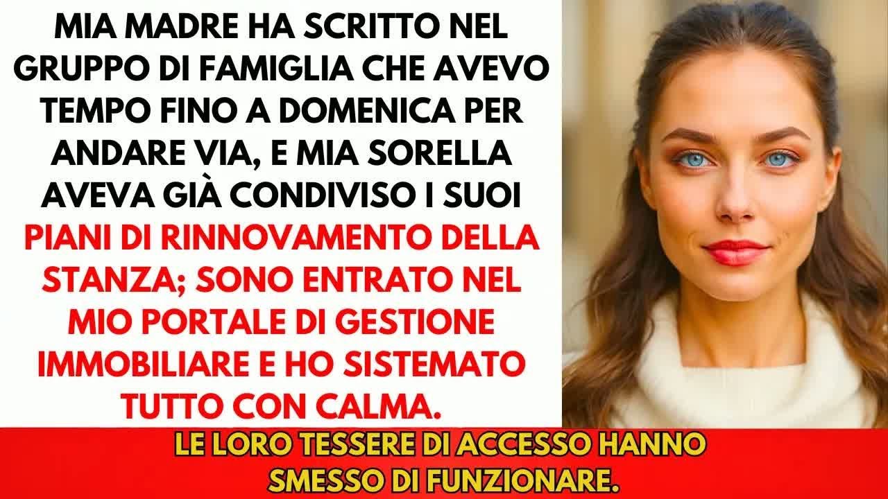 I Miei Genitori Hanno Detto ＂Fai Le Valigie＂ — Senza Sapere Che Il Palazzo È Mio