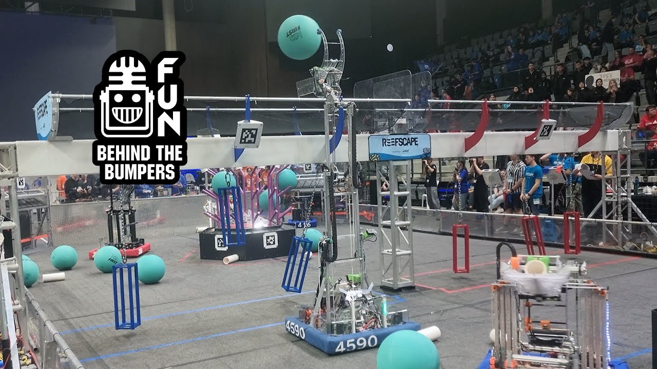 Ranger Robot フリクション式 4590 GreenBlitz | Behind the Bumpers | 2025 FRC REEFSCAPE Robot