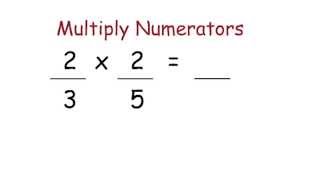 Multiply Fractions Example