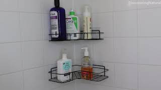 How to Install Corner Shower Caddy | DNVlogsLife