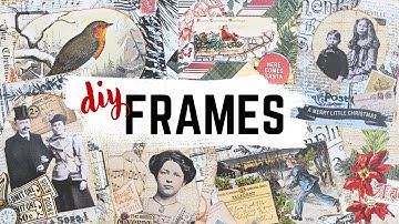 MASTERBOARDS Become FRAMES! A Super Satisfying MASS MAKE | Tim Holtz inspired Frames