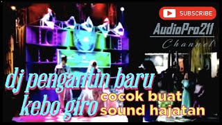 Dj pengantin baru x kebo giro bass glerrr R2PROJECT