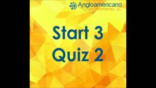 Start 3 Quiz 2 Unit 15-16