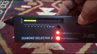 شرح جهاز فحص الاحجار الكريمة diamond selector