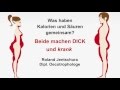 Kalorien und Säuren machen dick und krank - Vortrag von Roland Jentschura