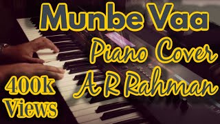 Munbe Vaa - Sillunu Oru Kaadhal - Piano Cover chords