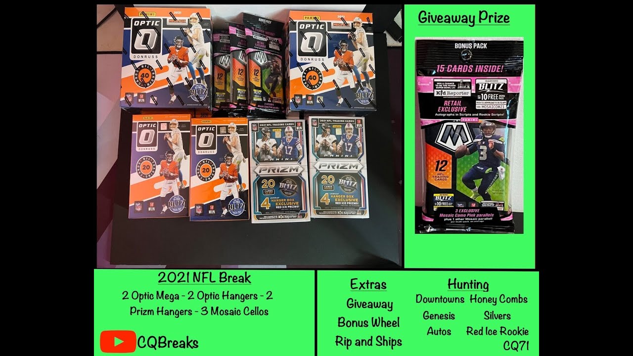 2021 NFL Break CQ71 Downtown Hunting and More