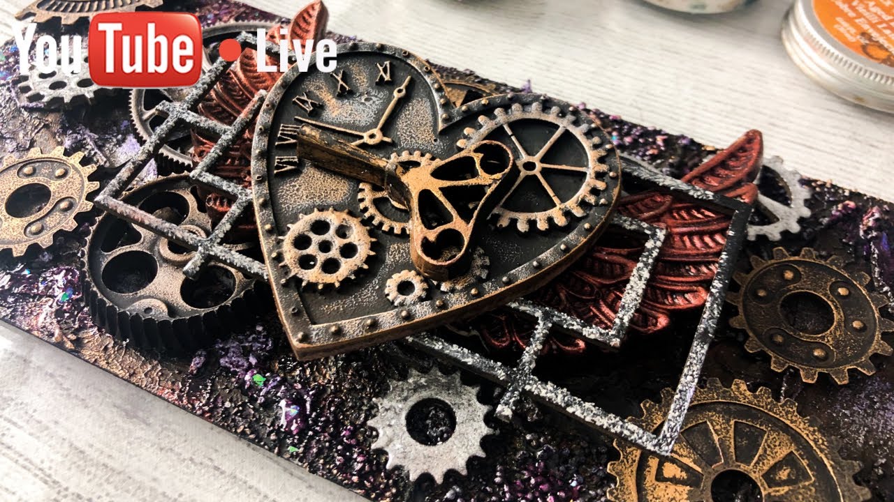 🎬 Live Stream YouTube Hop - April 25th - Mixed Media Panel