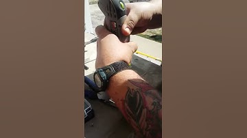 The secret to removing old screws out of cement