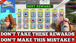 😯Make No Mistake, Choosing Clan games Rewards According to Your Town Hall (Clash Of Clans) screenshot 2