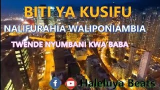 BITI YA  SIFA - NALIFURAHIA WALIPONIAMBIA, HAKUNA WA KUFANANA NA YESU  // REGGAE PRAISE BEAT