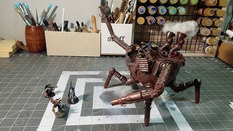 I scratch built a Goblin Mech out of Garbage for my D&D Games || D&D kitbashing