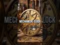 The Heartbeat of Time: Vintage Clock Mechanism.. #creativevideo #digitaltransformation #timemachine