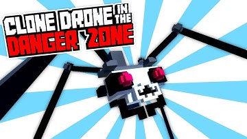 Dominating Twitch Mode! Titanium Level 15! - Clone Drone in the Danger Zone Gameplay