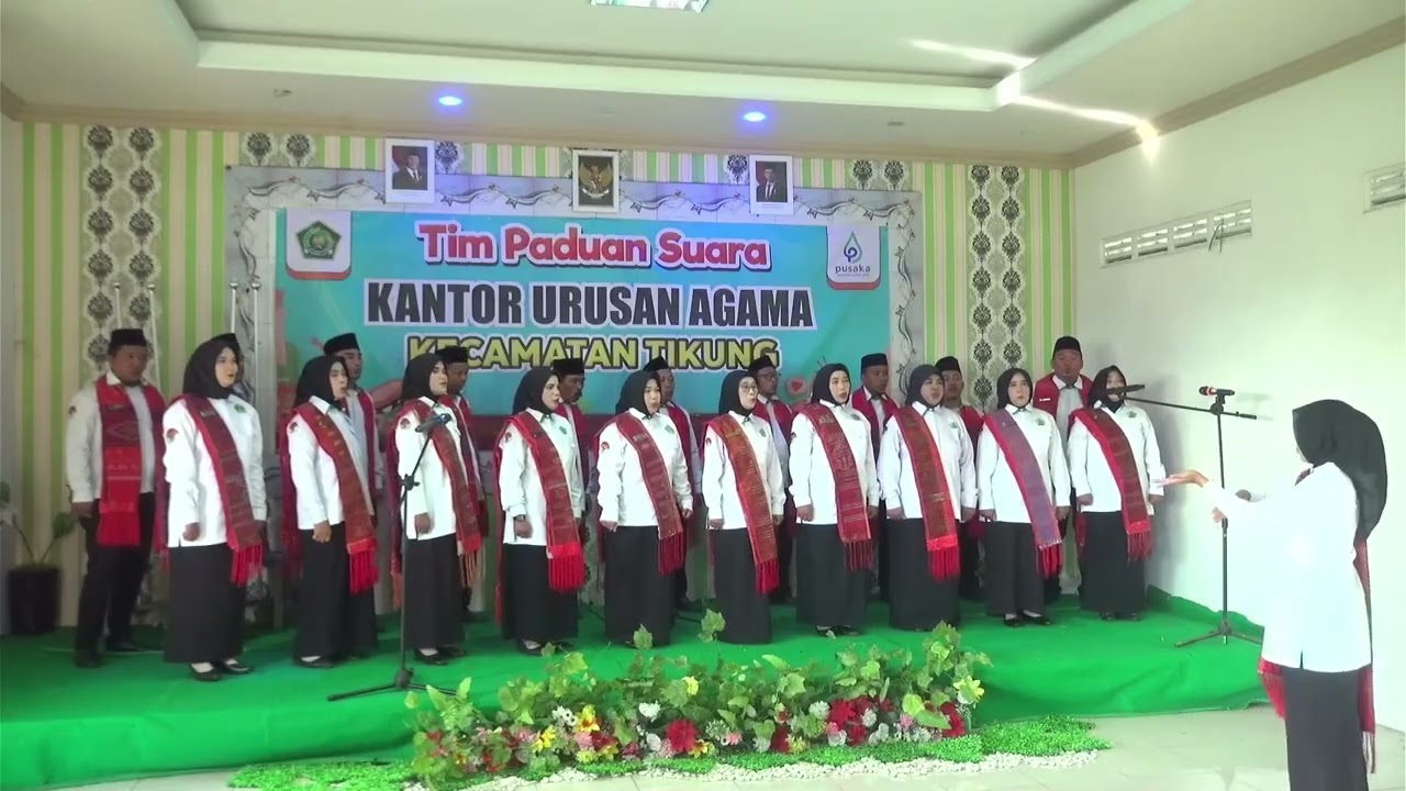 Paduan Suara Mars Kemenag & Mars Kab. Lamongan oleh Tim KUA Tikung – HAB Kemenag ke-80