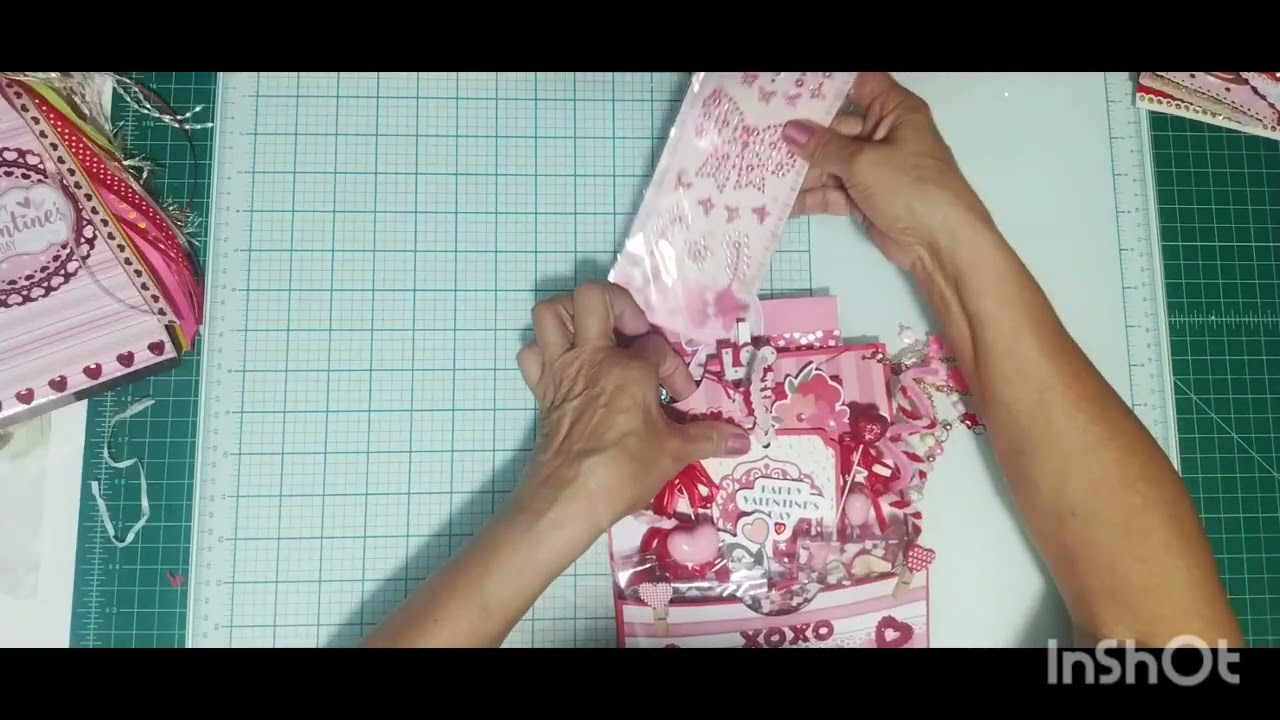 Intercambio San Valentín entregado a mi compañera 😘