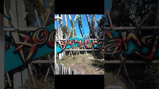 Front Row POV of Boomerang at Six Flags Discovery Kingdom #sixflagsdiscoverykingdom