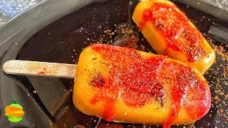 Qué DELICIA de PALETAS de MANGO con CHAMOY y PULPARINDO para los niños o para vender | Naranja Verde