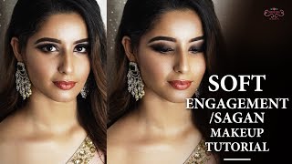 Soft Sagan Makeup Tutorial  | Step by Step Engagement Makeup Tutorial | Sagan Makeup For Beginners screenshot 5