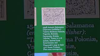 Карта 1541 Московия или Белая Русь. #вялікаекняствалітоўскае