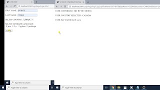 LOGIN PAGE USING HTML AND JSP IN ECLIPSE(ADVANCE_JAVA) - ( RADIO BUTTON ) PART - 3