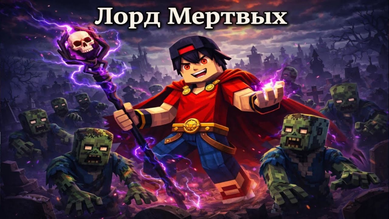 Я Переродился в Лорда мертвых С Системой Прокачки в Майнкрафте