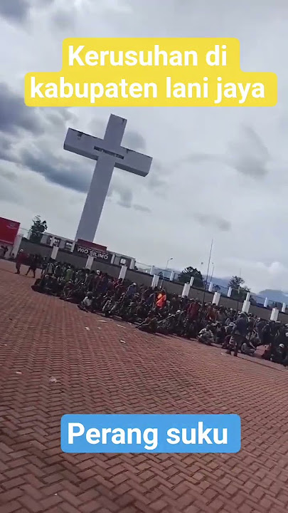 kerusuhan perang adat di kabupaten lani jaya