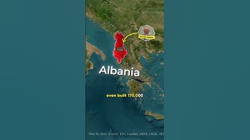 When Albania Became Europe’s North Korea #shorts #shortsfeed #geography