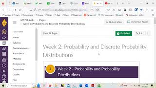Math 241 Getting Started Video