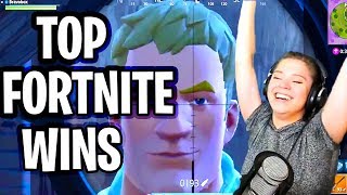 Fortnite Win Compilation (Twitch Top Funny Moments of Victory Fortnite Battle Royale)