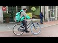 Food deliveries by bicycle