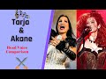Akane Liv VS Tarja Turunen / Head Voice Vocal Battle