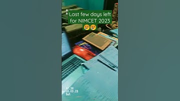 Last few days in #nimcet2023 😭||#nimcetmotivation #impetusgurukul #nimcet #viralshorts #shorts