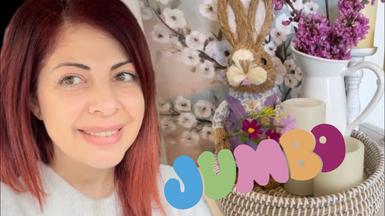 JUMBO HUGE HAUL και Πασχαλινή διακόσμηση | Christina Kosta