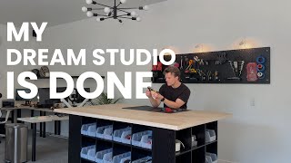 Putting the finishing touches on the garage makeover and the final reveal!