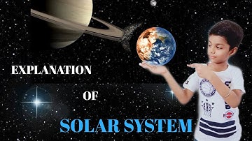 Solar System explanation with model