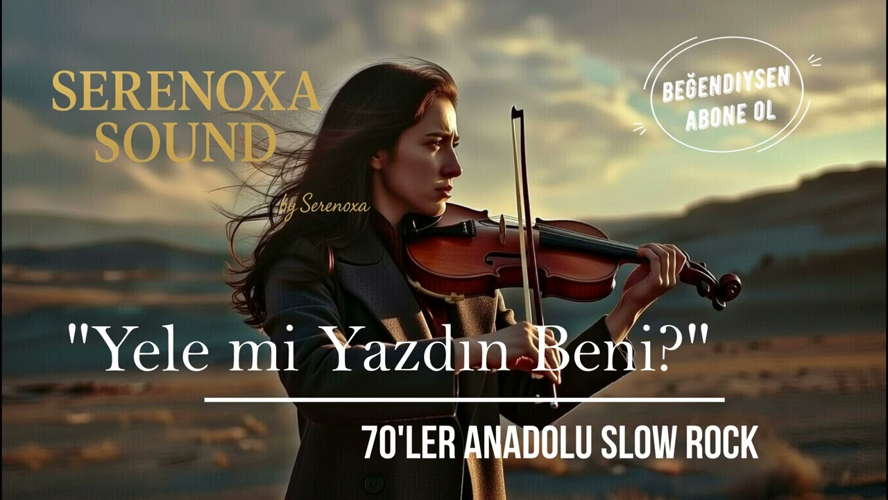 Yele mi Yazdın Beni? |Slow Epic 70'ler Anadolu Rock Hit | Viral Hüzünlü Ayrılık Şarkısı