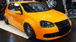 Volkswagen Golf Orange Tuning at Essen Motorshow - Exterior Walkaround