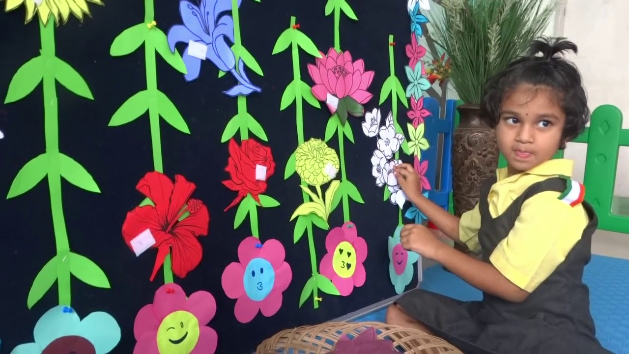 Flowers Identification GrossMotor Activity