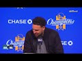 Klay Thompson Postgame Interview | Golden State Warriors loss to Minnesto Timberwolves 99-96