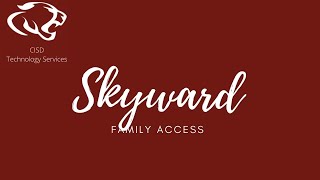 Skyward Family Access