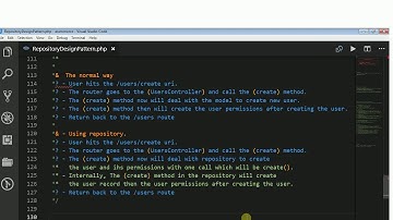 Repository Design Pattern in PHP