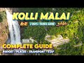 Kolli hills 2 days travel guide       budget trip  heaven explorer