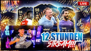 EAFC 24 LIVE: 12 STUNDEN PREMIER LEAGUE TOTS STREAM! 🔥😱 PACKOPENING & WEEKEND LEAGUE ⚽🍀