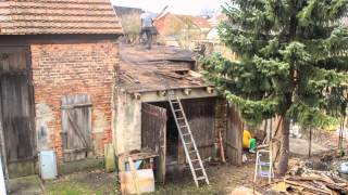 Abriss Garage Timelaps