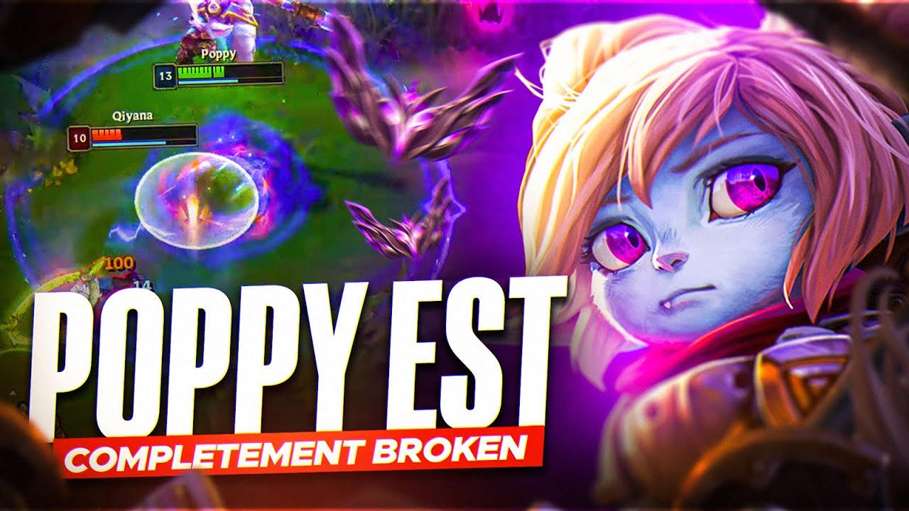 POPPY est COMPLETEMENT BROKEN en JUNGLE   je DETRUIT une game en MASTER 